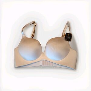 Sophie B Sculpted Shape Push Up Bra 36C White Padded Hidden Wire